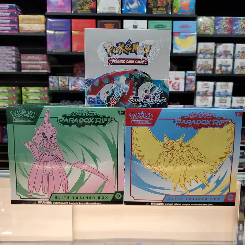 Pokémon Tcg: Scarlet & Violet: Paradox Rift - Booster Box / Elite Trainer Box Bundle 2