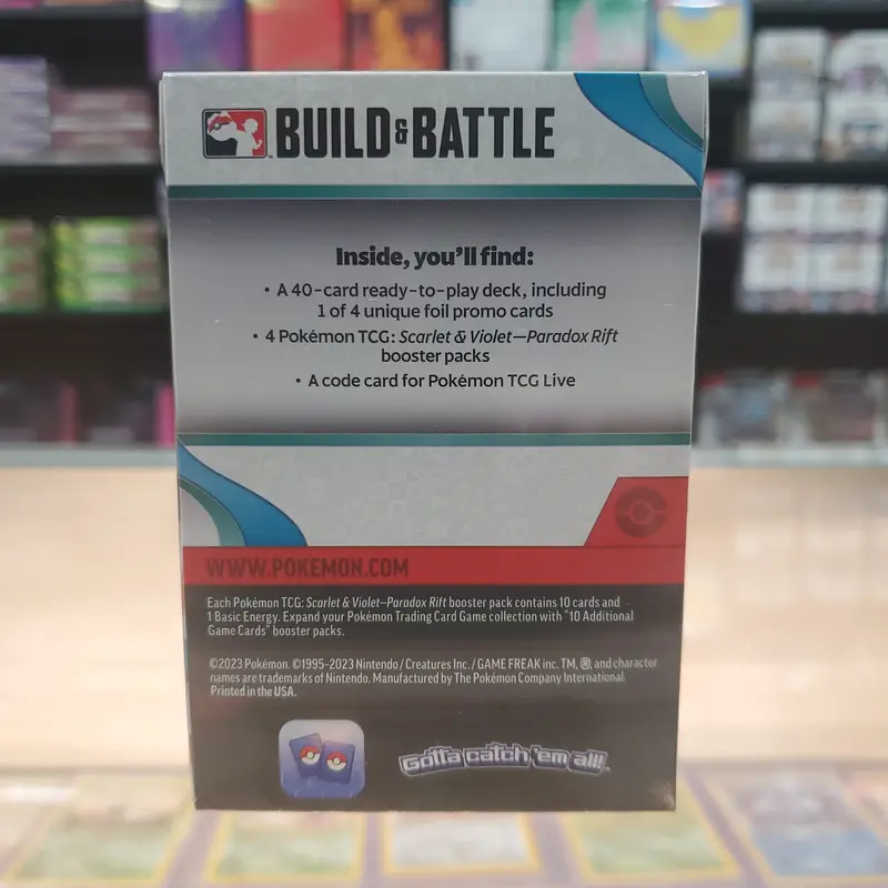 Pokémon Tcg: Scarlet & Violet: Paradox Rift - Build And Battle Box 2