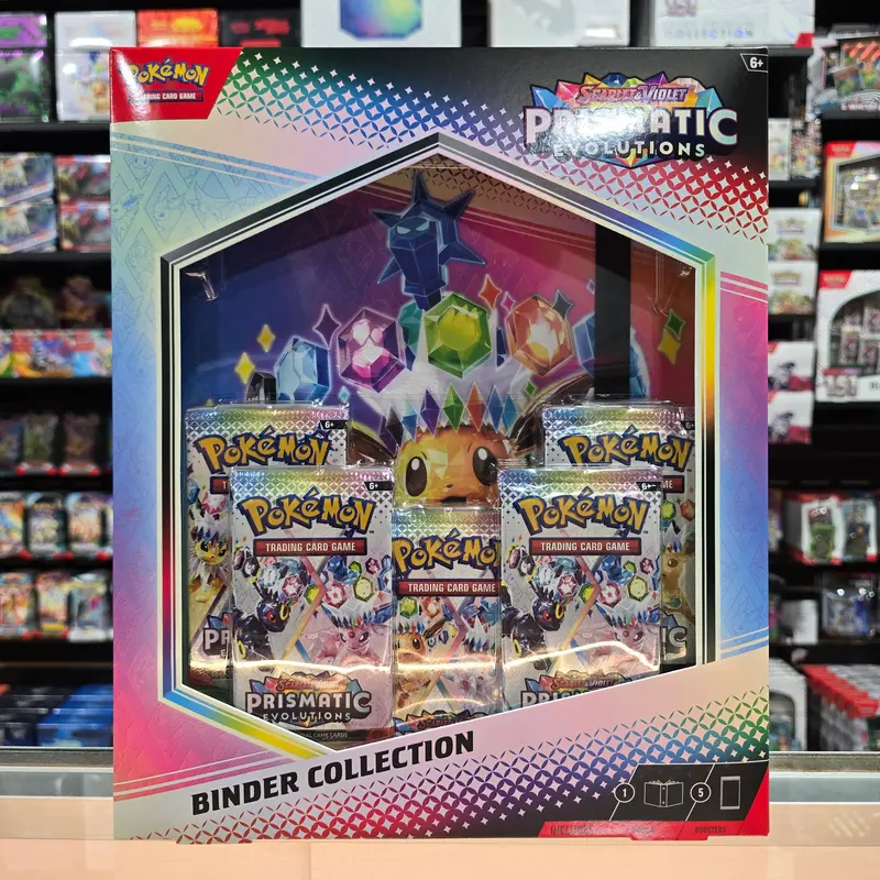 Pokémon Tcg: Scarlet & Violet: Prismatic Evolutions - Binder Collection (Limit 1) 1