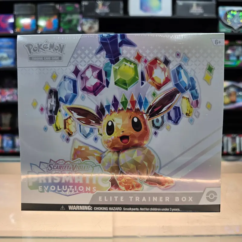 Pokémon Tcg: Scarlet & Violet: Prismatic Evolutions - Elite Trainer Box (Limit 1) 1