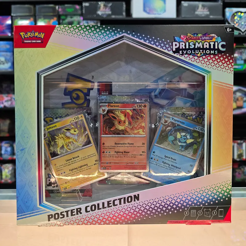 Pokémon Tcg: Scarlet & Violet: Prismatic Evolutions - Poster Collection (Limit 1) 1