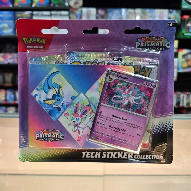 Pokémon Tcg: Scarlet & Violet: Prismatic Evolutions Tech Sticker Collection (Sylveon) (Limit 1) 1