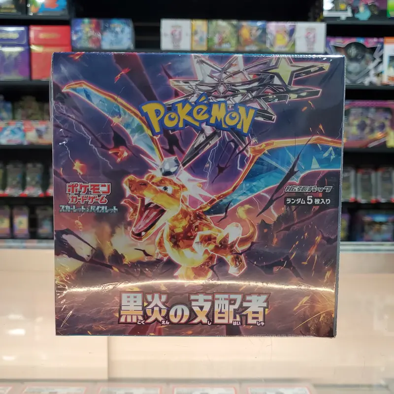 Pokémon Tcg: Scarlet & Violet: Ruler Of The Black Flame - Booster Box 1