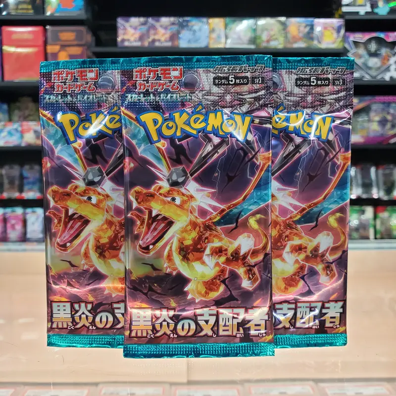 Pokémon Tcg: Scarlet & Violet: Ruler Of The Black Flame - Booster Pack 1