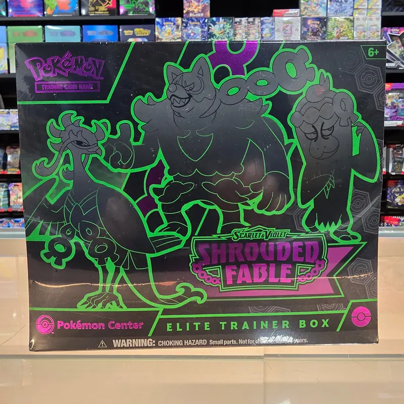 Pokémon Tcg: Scarlet & Violet: Shrouded Fable - Elite Trainer Box (Pokemon Center Exclusive) 1