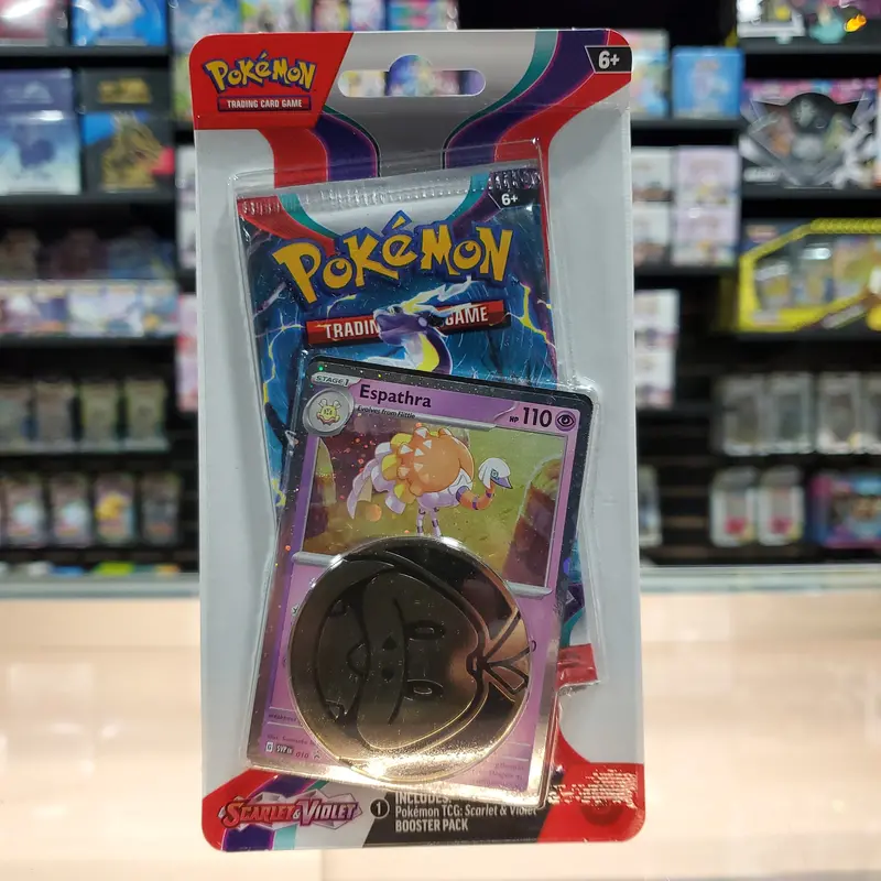 Pokémon Tcg: Scarlet & Violet - Single Pack Blister (Espathra) 1