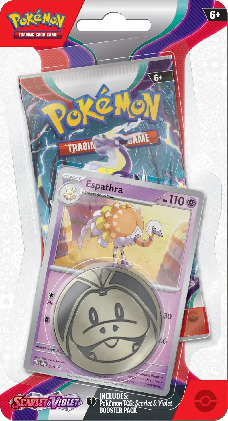 Pokémon Tcg: Scarlet & Violet - Single Pack Blister (Espathra) 2