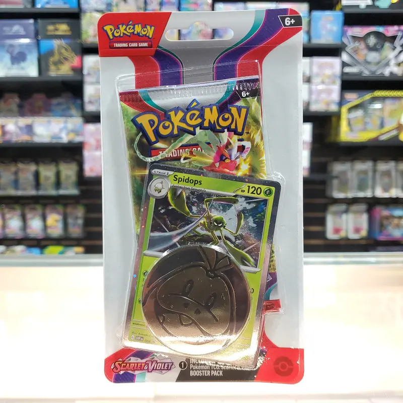 Pokémon Tcg: Scarlet & Violet - Single Pack Blister (Spidops) 1