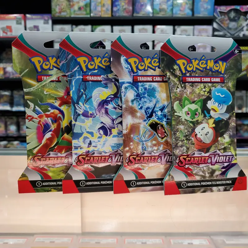Pokémon Tcg: Scarlet & Violet - Sleeved Booster Pack 1