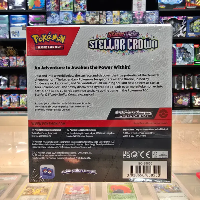 Pokémon Tcg: Scarlet & Violet: Stellar Crown - Booster Bundle 2