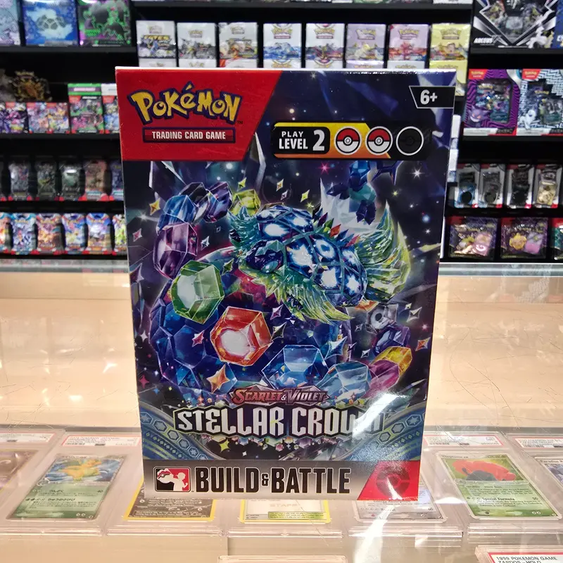 Pokémon Tcg: Scarlet & Violet: Stellar Crown - Build And Battle Box 1