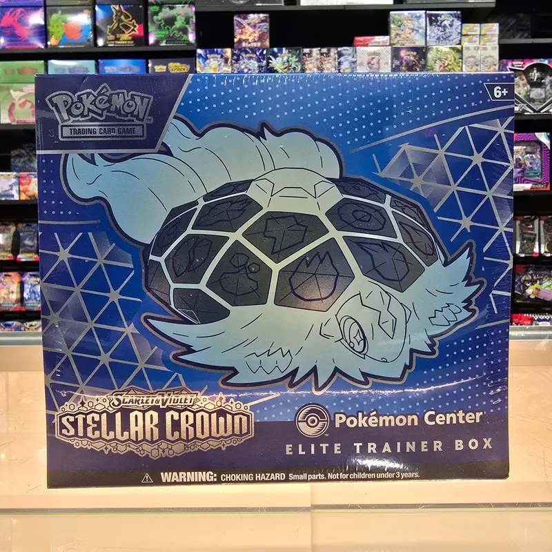 Pokémon Tcg: Scarlet & Violet: Stellar Crown - Elite Trainer Box (Pokemon Center Exclusive) 1