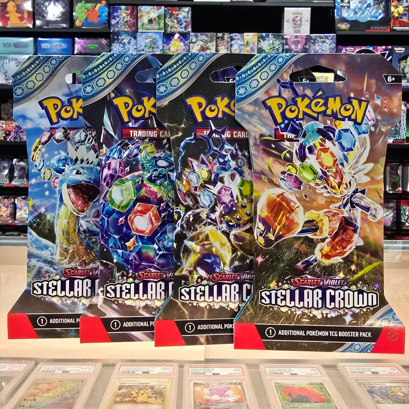 Pokémon Tcg: Scarlet & Violet: Stellar Crown - Sleeved Booster Pack (Limit 4) 1