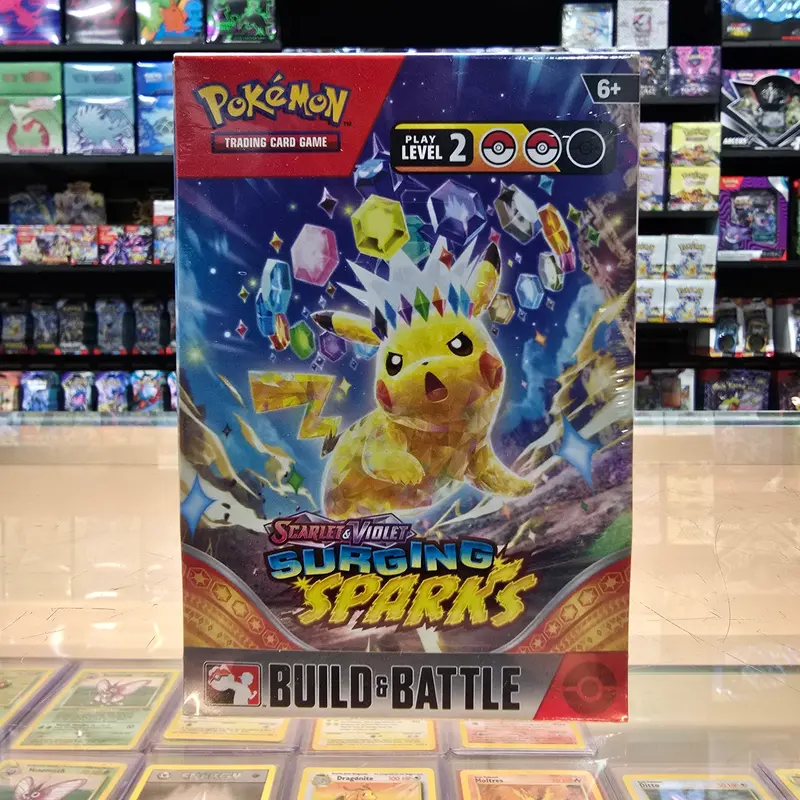 Pokémon Tcg: Scarlet & Violet: Surging Sparks - Build And Battle Box 1