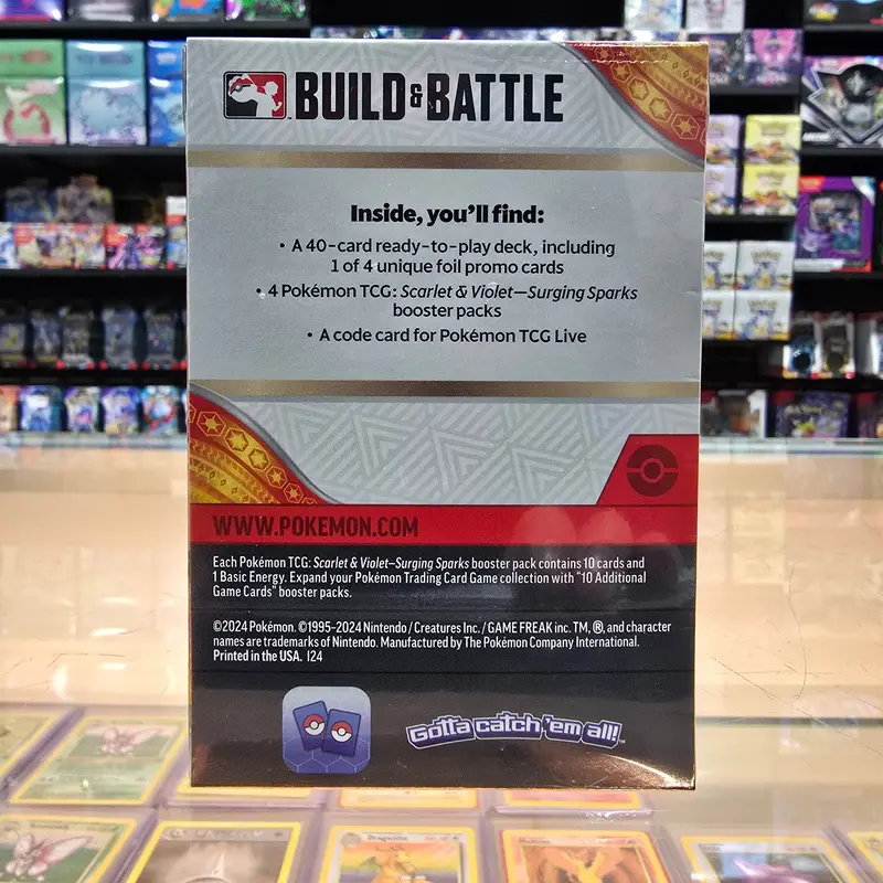 Pokémon Tcg: Scarlet & Violet: Surging Sparks - Build And Battle Box 2