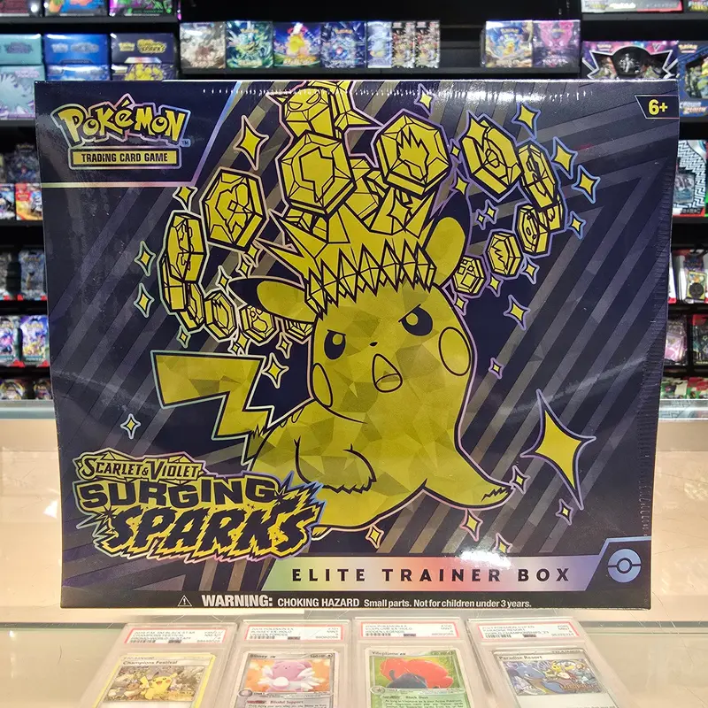 Pokémon Tcg: Scarlet & Violet: Surging Sparks - Elite Trainer Box (Limit 1) 1