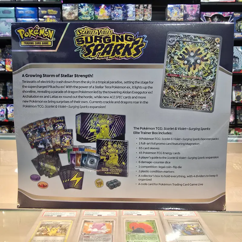 Pokémon Tcg: Scarlet & Violet: Surging Sparks - Elite Trainer Box (Limit 1) 2