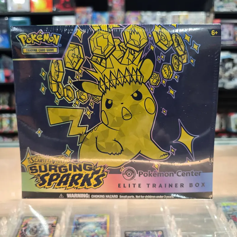 Pokémon Tcg: Scarlet & Violet: Surging Sparks - Elite Trainer Box (Pokémon Center Exclusive) 1