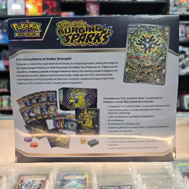 Pokémon Tcg: Scarlet & Violet: Surging Sparks - Elite Trainer Box (Pokémon Center Exclusive) 2