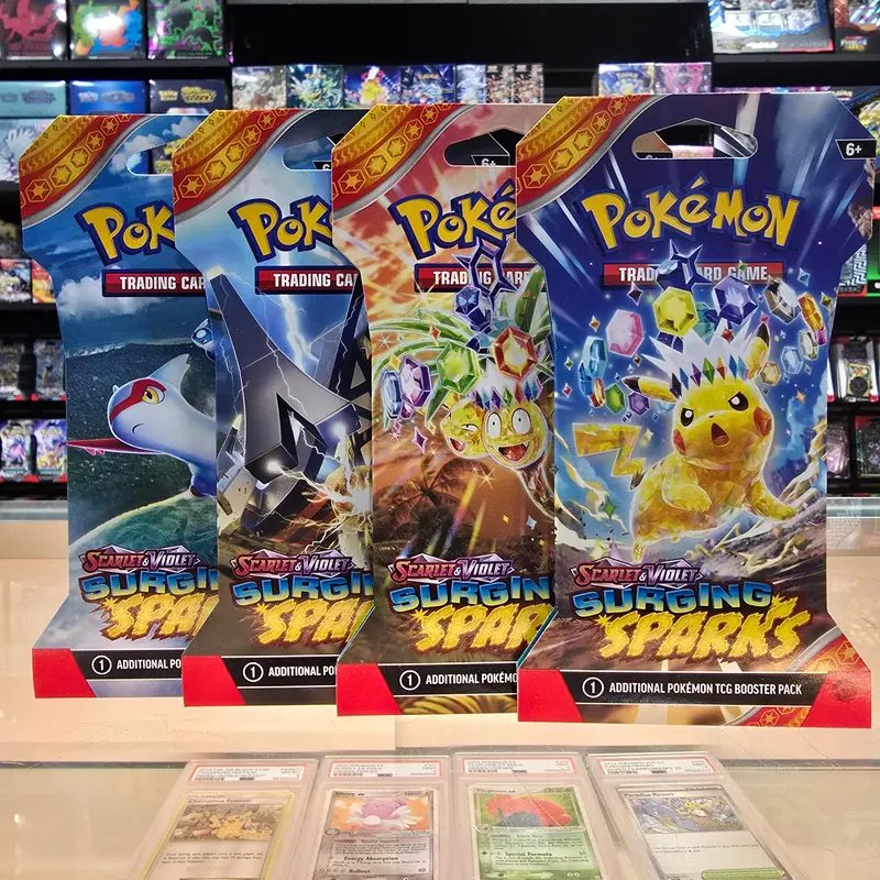 Pokémon Tcg: Scarlet & Violet: Surging Sparks - Sleeved Booster Pack 1