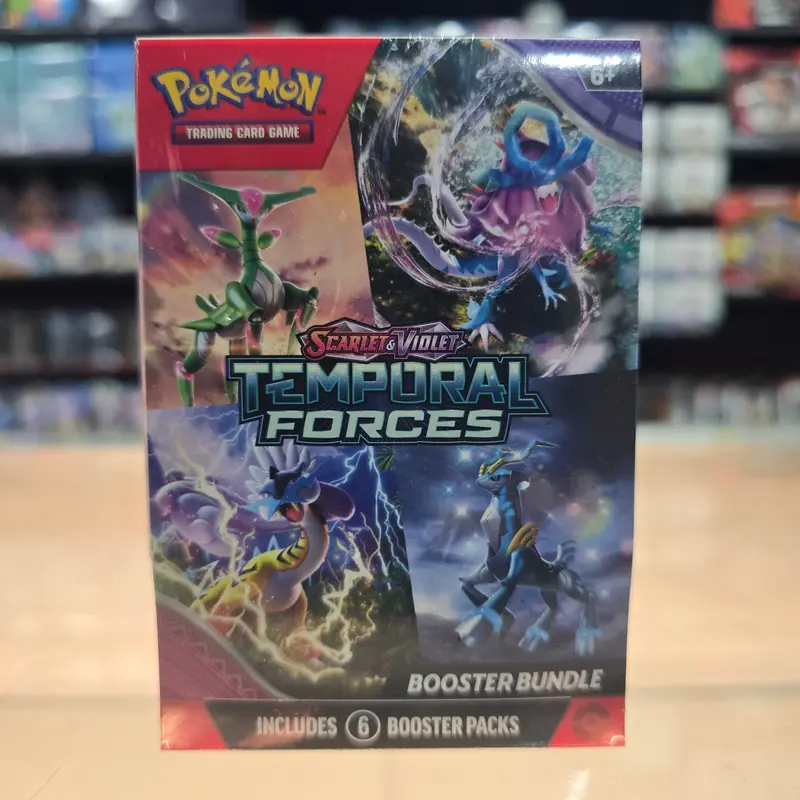 Pokémon Tcg: Scarlet & Violet: Temporal Forces - Booster Bundle 1