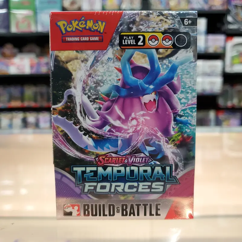Pokémon Tcg: Scarlet & Violet: Temporal Forces - Build And Battle Box 1