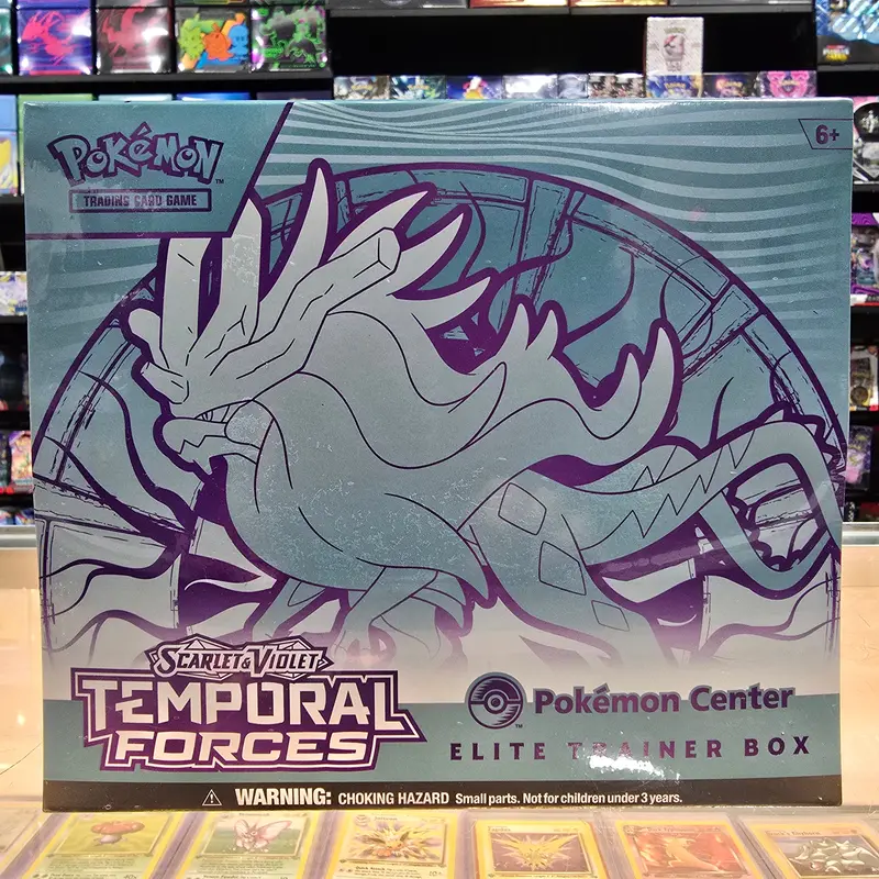 Pokémon Tcg: Scarlet & Violet: Temporal Forces - Elite Trainer Box (Walking Wake) (Pokemon Center Exclusive) 1