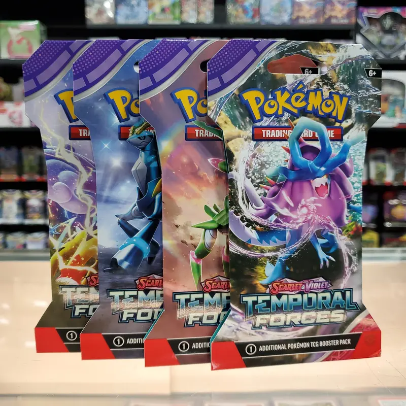 Pokémon Tcg: Scarlet & Violet: Temporal Forces - Sleeved Booster Pack 1