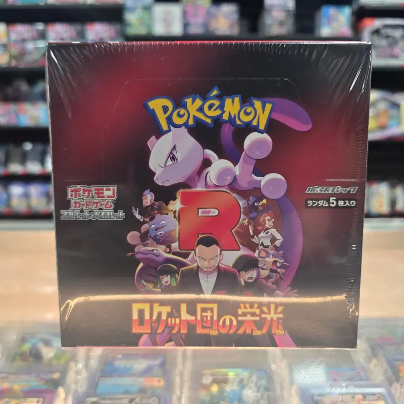 Pokémon Tcg: Scarlet & Violet: The Glory Of Team Rocket - Booster Box 1