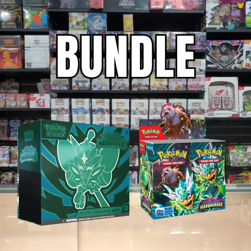 Pokémon Tcg: Scarlet & Violet: Twilight Masquerade - Booster Box / Elite Trainer Box Bundle 2