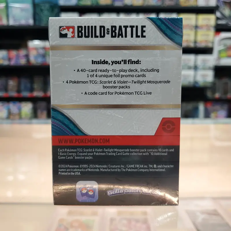 Pokémon Tcg: Scarlet & Violet: Twilight Masquerade - Build And Battle Box 2