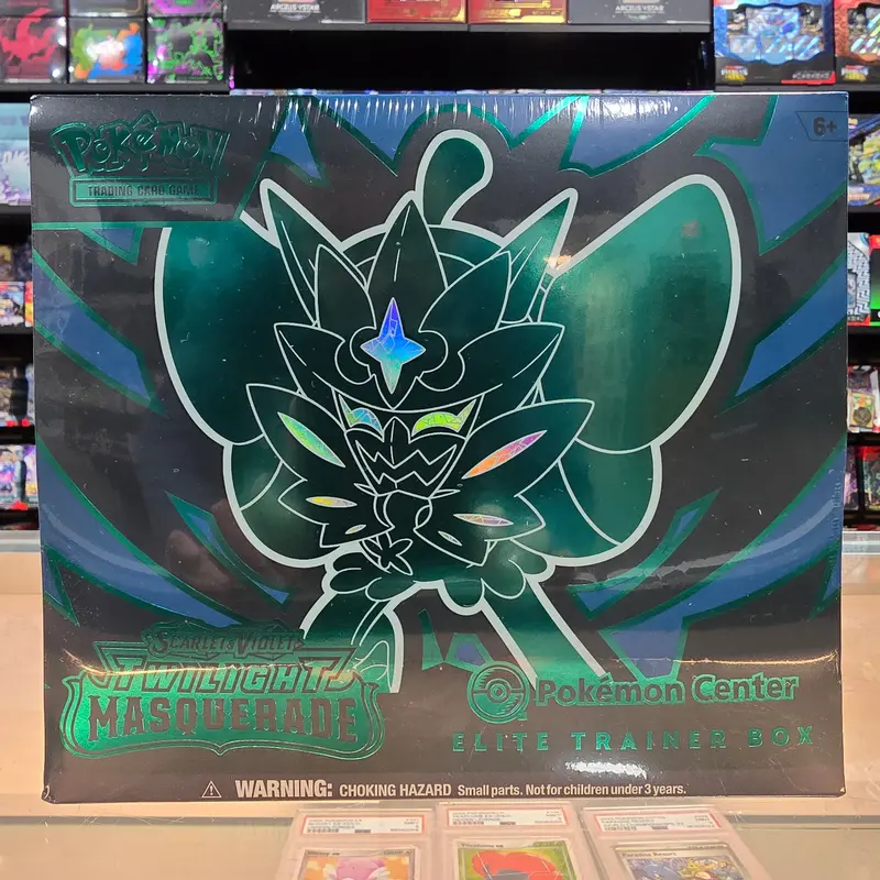 Pokémon Tcg: Scarlet & Violet: Twilight Masquerade - Elite Trainer Box (Pokemon Center Exclusive) 1
