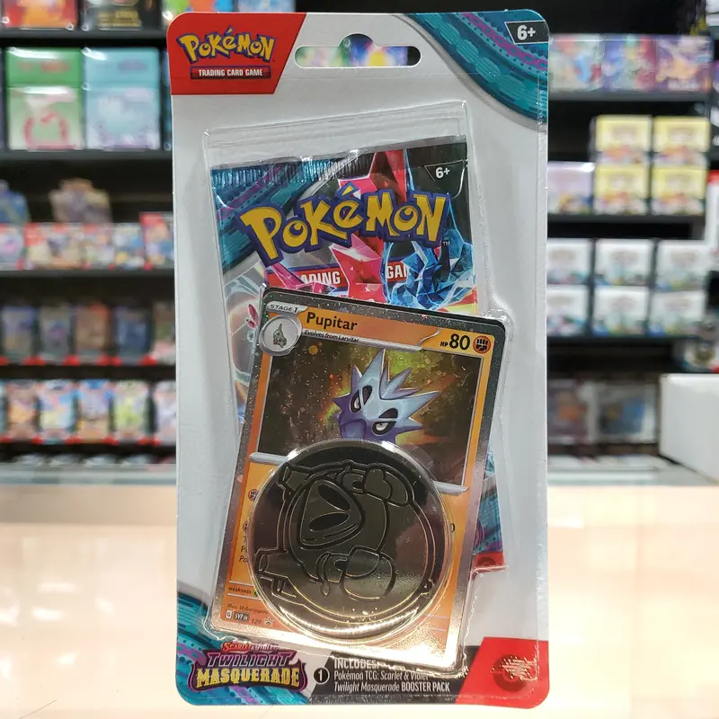 Pokémon Tcg: Scarlet & Violet: Twilight Masquerade - Single Pack Blister (Pupitar) 1