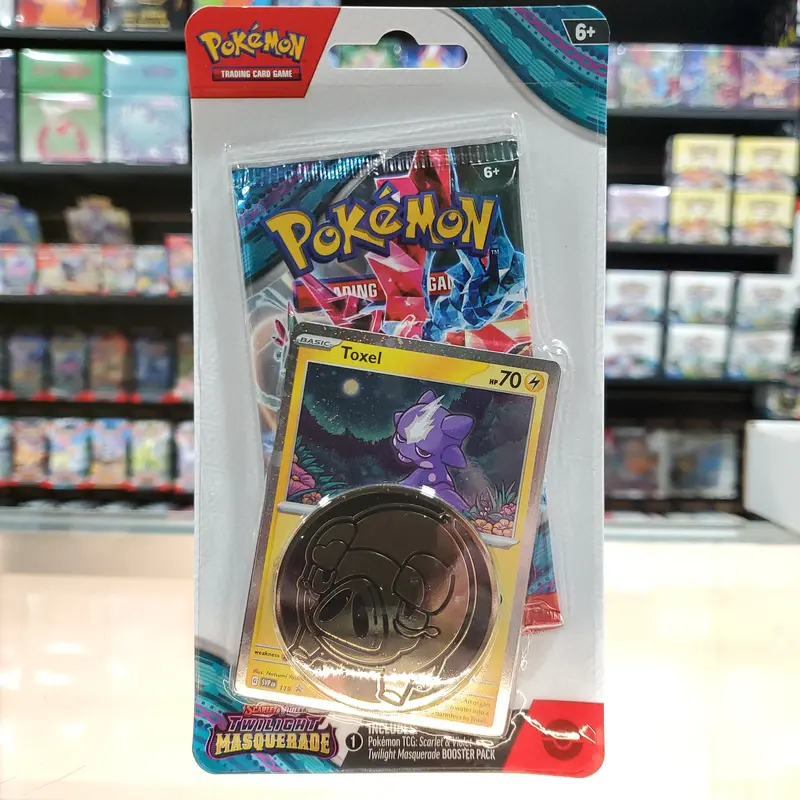 Pokémon Tcg: Scarlet & Violet: Twilight Masquerade - Single Pack Blister (Toxel) 1