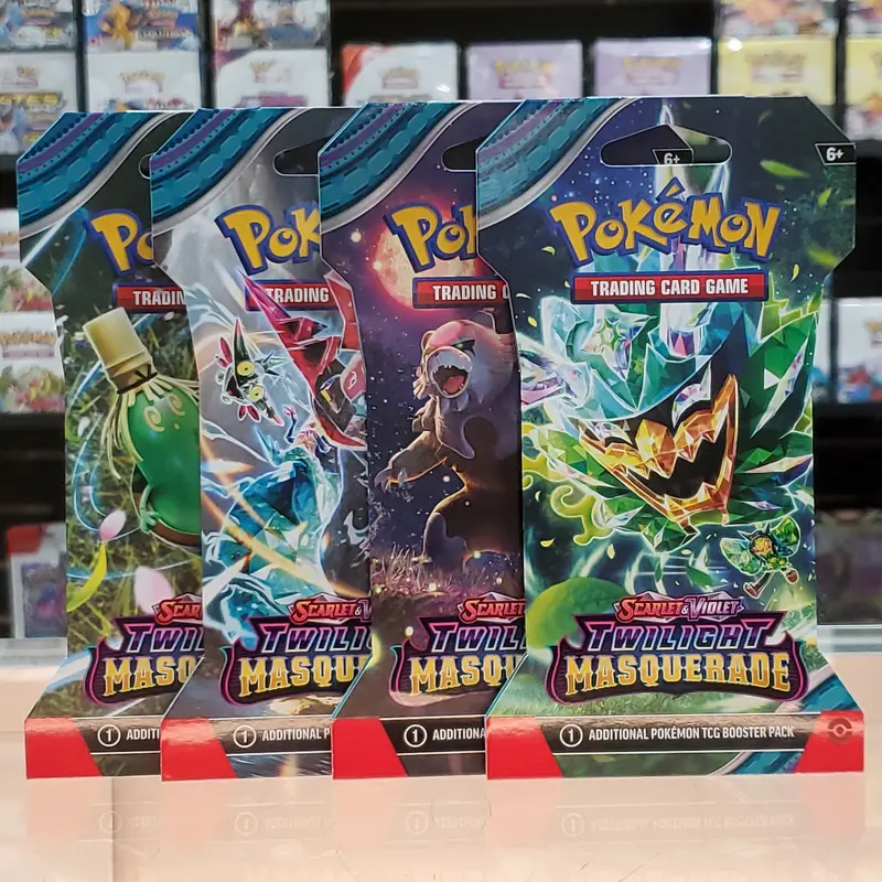 Pokémon Tcg: Scarlet & Violet: Twilight Masquerade Sleeved Booster Pack 1