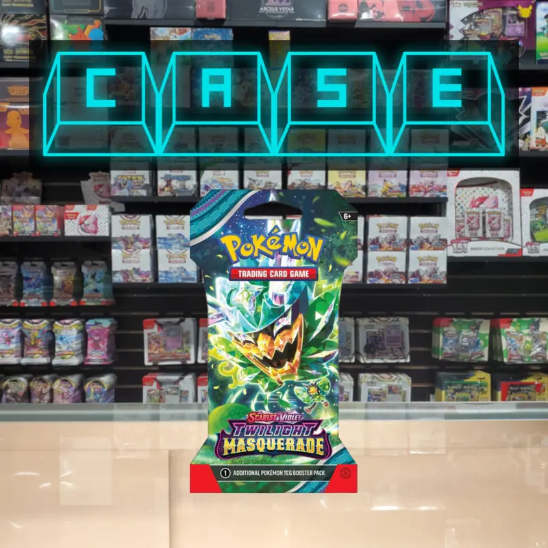 Pokémon Tcg: Scarlet & Violet: Twilight Masquerade Sleeved Booster Pack Case (144) 1