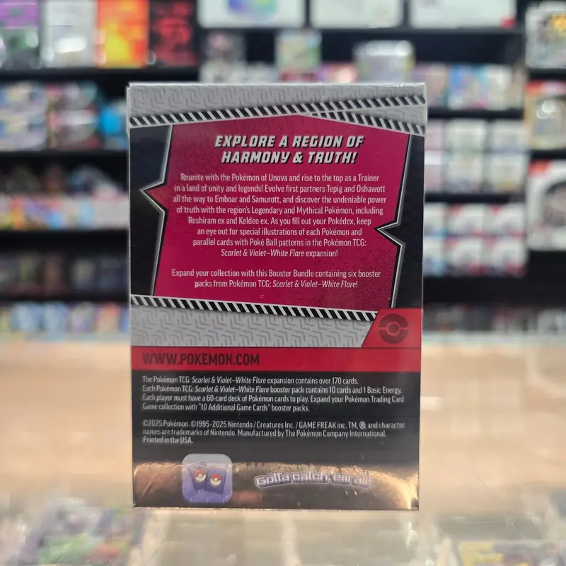 Pokémon Tcg: Scarlet & Violet: White Flare - Booster Bundle (Limit 1) 2