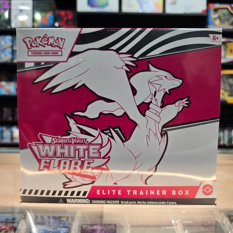 Pokémon Tcg: Scarlet & Violet: White Flare - Elite Trainer Box (Limit 1) 1