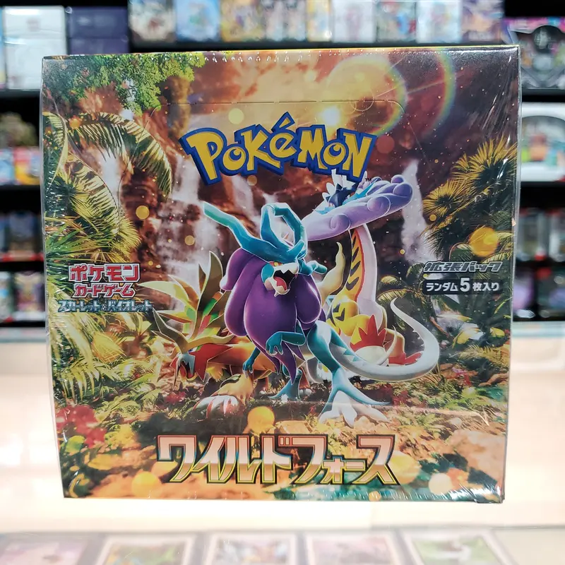 Pokémon Tcg: Scarlet & Violet: Wild Force - Booster Box 1