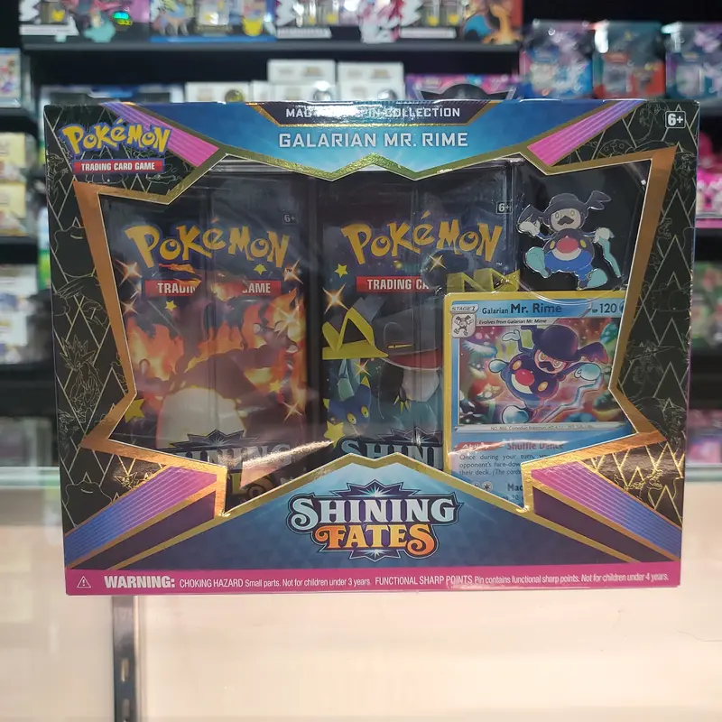 Pokémon Tcg: Shining Fates - Mad Party Pin Collection (Galarian Mr. Rime) 1
