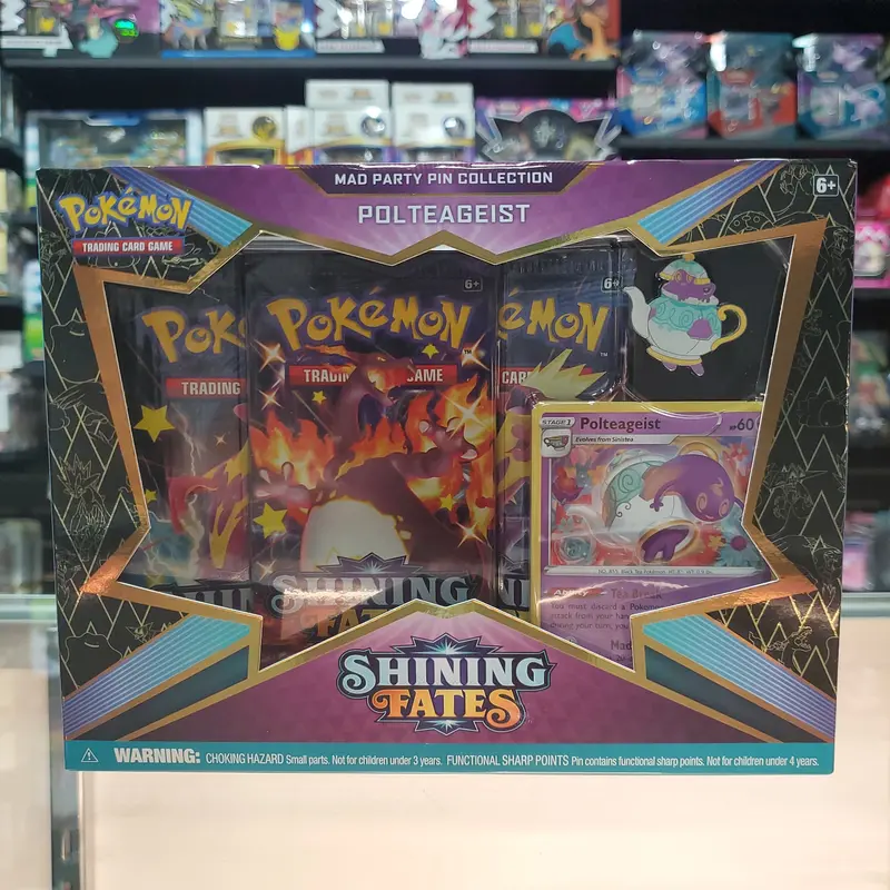 Pokémon Tcg: Shining Fates - Mad Party Pin Collection (Polteageist) 1