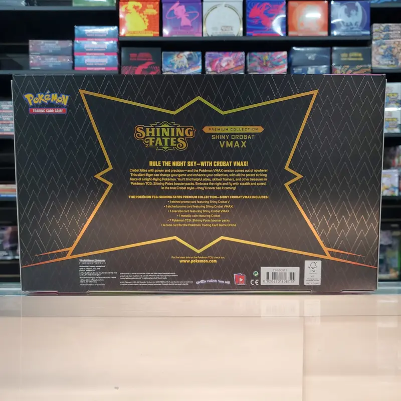 Pokémon Tcg: Shining Fates - Premium Collection (Shiny Crobat Vmax) 2