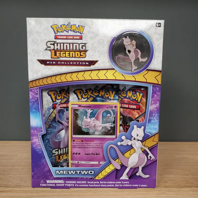 Pokémon Tcg: Shining Legends - Pin Collections (Mewtwo) 1