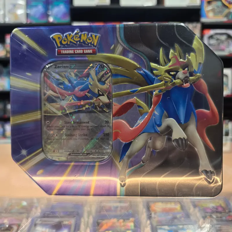 Pokémon Tcg: Slashing Legends Tin (Zacian Ex) (Limit 1) 1