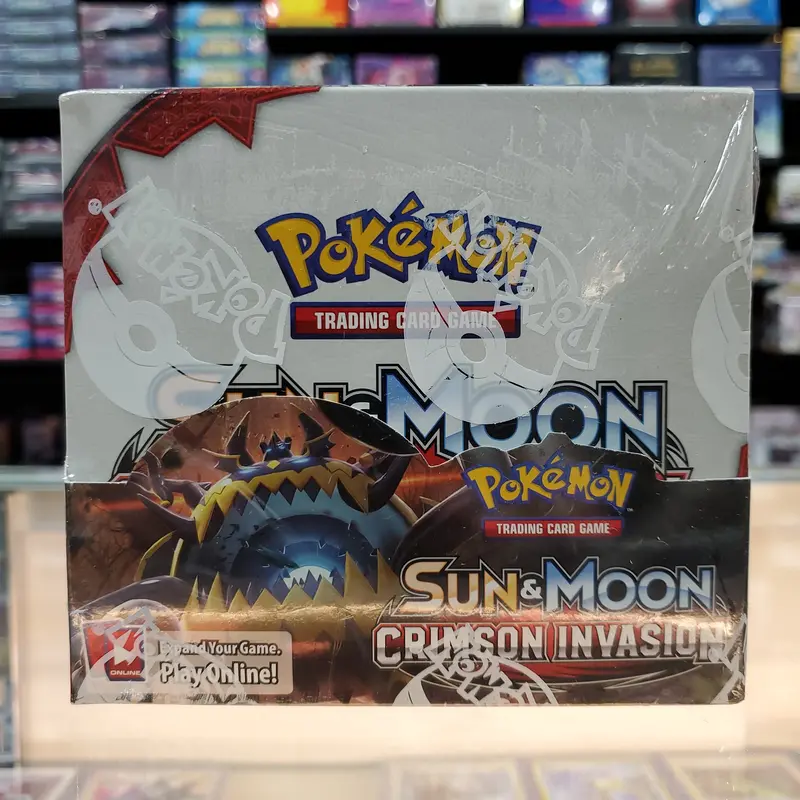 Pokémon Tcg: Sun & Moon: Crimson Invasion - Booster Box 1