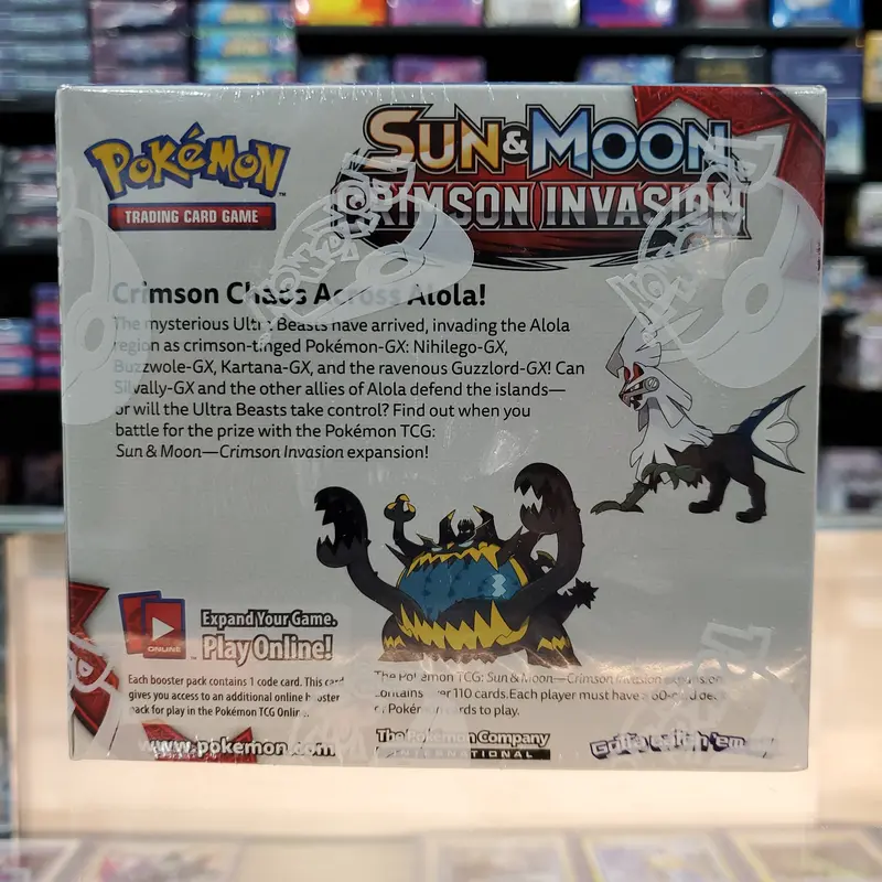 Pokémon Tcg: Sun & Moon: Crimson Invasion - Booster Box 2