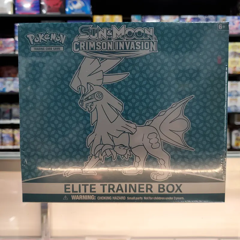 Pokémon Tcg: Sun & Moon: Crimson Invasion - Elite Trainer Box 1