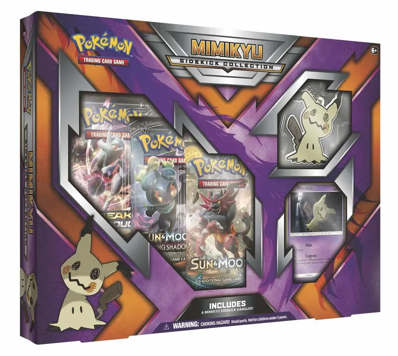 Pokémon Tcg: Sun & Moon: Crimson Invasion - Mimikyu Sidekick Collection 1