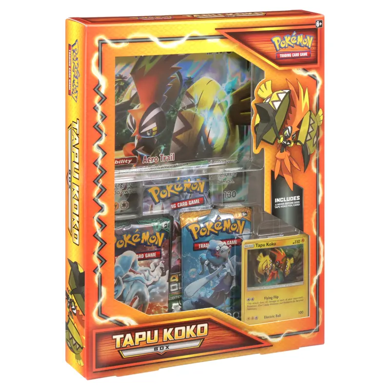 Pokémon Tcg: Sun & Moon - Tapu Koko Box 1