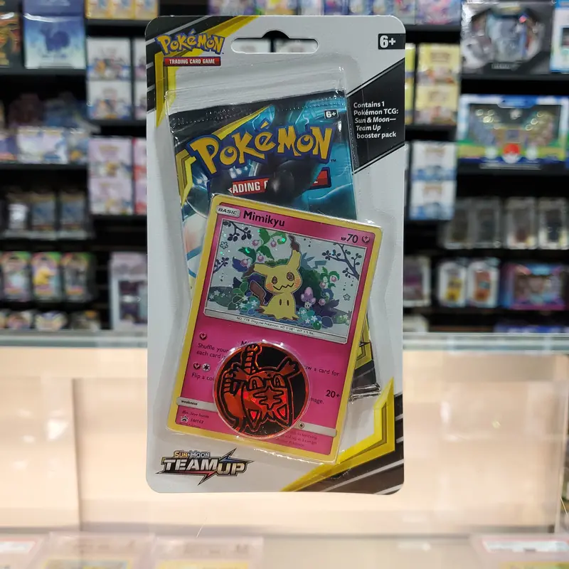 Pokémon Tcg: Sun & Moon: Team Up - Checklane Blister (Mimikyu) 1